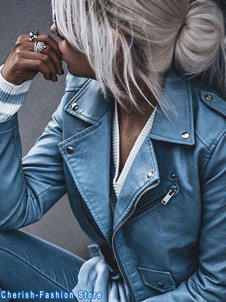 womens leather faux arrival brand winter autumn motorcycle leather jackets yellow women coat slim pu 230209, Black
womens leather faux arrival brand winter autumn motorcycle leather jackets yellow women coat slim pu 230209, Black