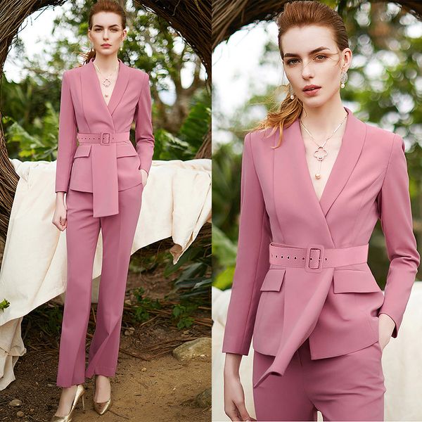 celebrity tailored women pants suits spring slim fit prom party wear blazer for wedding wide leg 2 pieces, Black;red
celebrity tailored women pants suits spring slim fit prom party wear blazer for wedding wide leg 2 pieces, Black;red