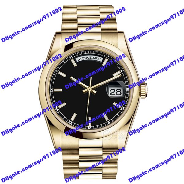 high-quality asian 2813 automatic watch 118208 men's watch 36mm black dial women's watch gold stainless steel strap sapphire glass, Slivery;brown
high-quality asian 2813 automatic watch 118208 men's watch 36mm black dial women's watch gold stainless steel strap sapphire glass, Slivery;brown