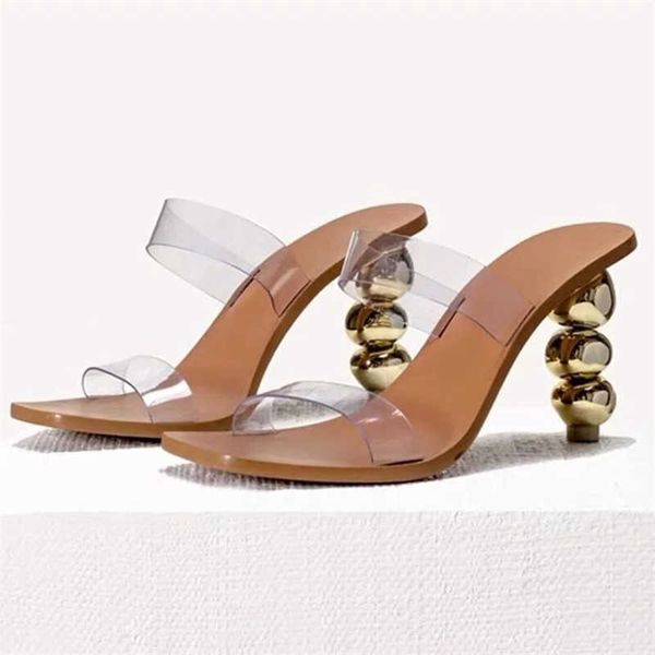 sandals strange heel women slippers pvc gladiator sandals ladies mules 7cm high heel shoes woman summer outside slides t230208, Black
sandals strange heel women slippers pvc gladiator sandals ladies mules 7cm high heel shoes woman summer outside slides t230208, Black