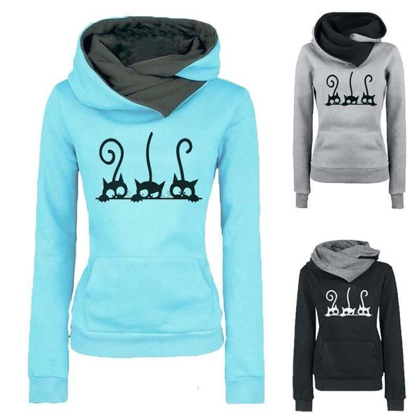 women's hoodies sweatshirts autumn and winter ladies print long sleeve hooded pullover jumpers 230208, Black
women's hoodies sweatshirts autumn and winter ladies print long sleeve hooded pullover jumpers 230208, Black