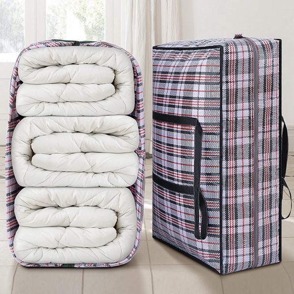bag organizer super large capacity waterproof quilt portable storage multifunctional woven thickened luggage packing s 230208, Blue;pink
bag organizer super large capacity waterproof quilt portable storage multifunctional woven thickened luggage packing s 230208, Blue;pink