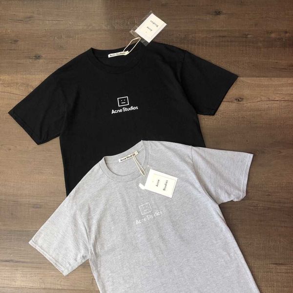 men's t-shirts new acne dios reflection short sleeve t shirt lovers and women's casual square face letter, White;black
men's t-shirts new acne dios reflection short sleeve t shirt lovers and women's casual square face letter, White;black