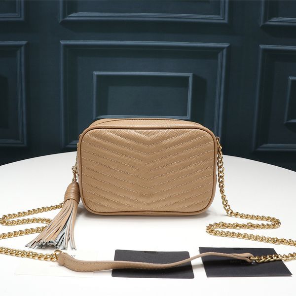lou mini leather tassel camera flap bag crossbody women 3 colors black red khaki with long chain cute soho designer bags
lou mini leather tassel camera flap bag crossbody women 3 colors black red khaki with long chain cute soho designer bags