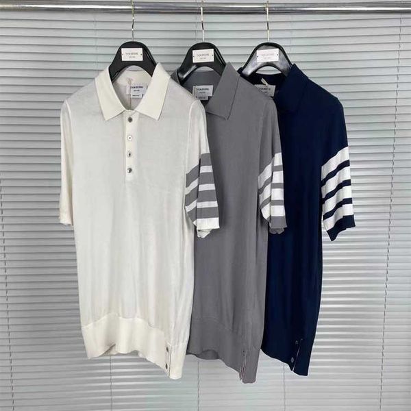 t-shirts tom tee brown short sleeve round neck 23ss stripe leisure casual fashion designer classic polo shirt tb brand knitted silk w l422, White;black
t-shirts tom tee brown short sleeve round neck 23ss stripe leisure casual fashion designer classic polo shirt tb brand knitted silk w l422, White;black