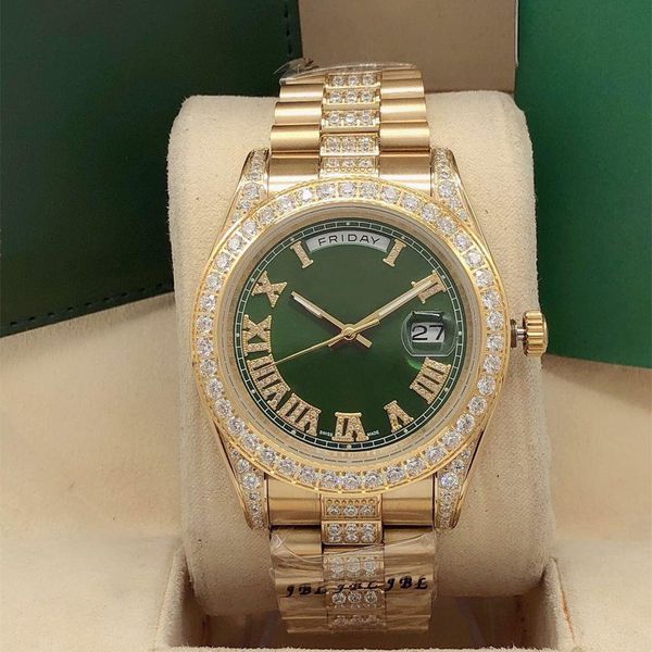 classic fashion men's watch fully automatic mechanical table size 41mm diamond inlaid solid roman characters more personalized sapphire, Slivery;brown
classic fashion men's watch fully automatic mechanical table size 41mm diamond inlaid solid roman characters more personalized sapphire, Slivery;brown