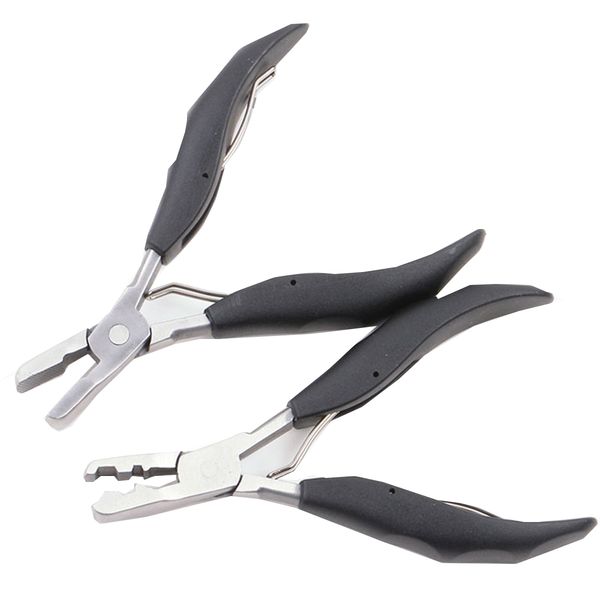 1pc stainless steel hair pliers multi-functional keratin pre-bonded hair pliers black handle hair extension tool
1pc stainless steel hair pliers multi-functional keratin pre-bonded hair pliers black handle hair extension tool