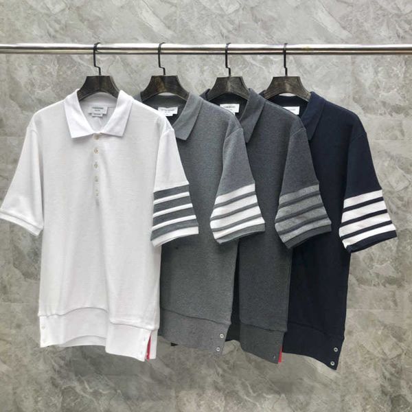 t-shirts tom tee brown short sleeve round neck 23ss stripe leisure casual fashion designer classic polo shirt summer new tb t-shirt men', White;black
t-shirts tom tee brown short sleeve round neck 23ss stripe leisure casual fashion designer classic polo shirt summer new tb t-shirt men', White;black