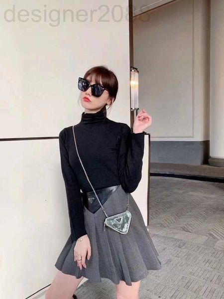 skirts designer 2023 early spring new pressed pleated skirt women's waist stitching soft leather triangle elevation thin a-line trend l, Black
skirts designer 2023 early spring new pressed pleated skirt women's waist stitching soft leather triangle elevation thin a-line trend l, Black