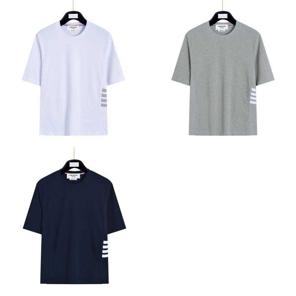 t-shirts tom tee brown short sleeve round neck 23ss stripe leisure casual fashion designer classic polo shirt tb spring and summer si bepl, White;black
t-shirts tom tee brown short sleeve round neck 23ss stripe leisure casual fashion designer classic polo shirt tb spring and summer si bepl, White;black
