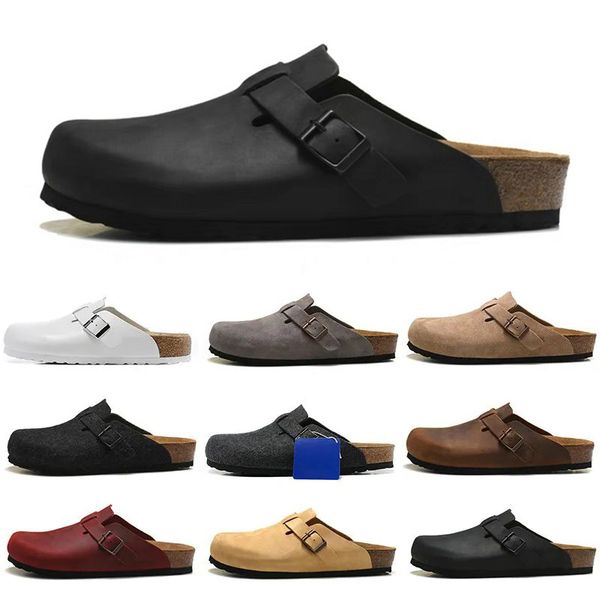 sandals 2023 boston clog men women designer slippers leather head pull cork flats mules woody loafers for slipper brown black slides sliders
sandals 2023 boston clog men women designer slippers leather head pull cork flats mules woody loafers for slipper brown black slides sliders