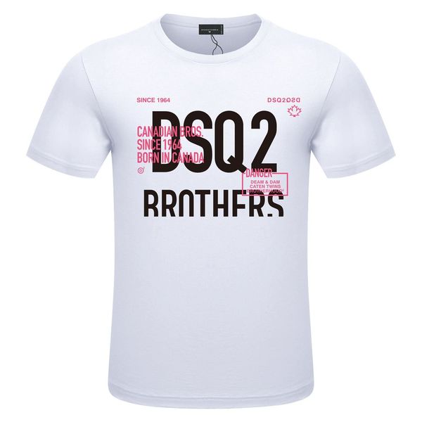 dsq2 cotton men's t-shirts twill fabric men's summer style personality trend casual printing short-sleeved t-shirt half sleeved ve, White;black
dsq2 cotton men's t-shirts twill fabric men's summer style personality trend casual printing short-sleeved t-shirt half sleeved ve, White;black