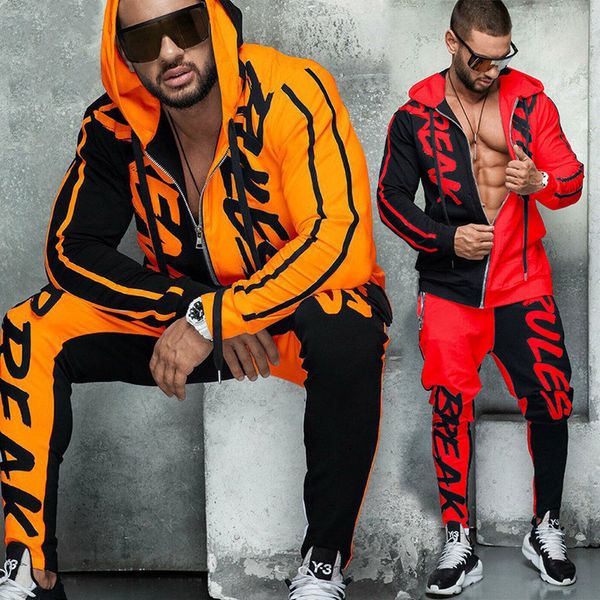 mens tracksuits youth jogging fluorescent color fashion letter print hooded sportswear set 230209, Gray
mens tracksuits youth jogging fluorescent color fashion letter print hooded sportswear set 230209, Gray