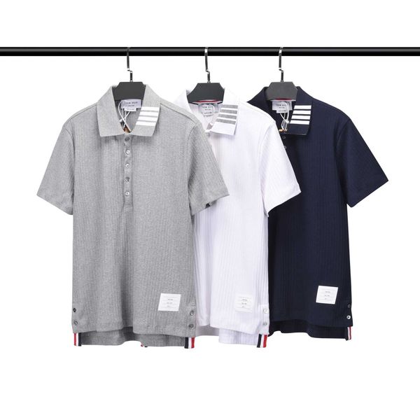 t-shirts tom tee brown short sleeve round neck 23ss stripe leisure casual fashion designer classic polo shirt tb browin new yarn dyed stripe, White;black
t-shirts tom tee brown short sleeve round neck 23ss stripe leisure casual fashion designer classic polo shirt tb browin new yarn dyed stripe, White;black
