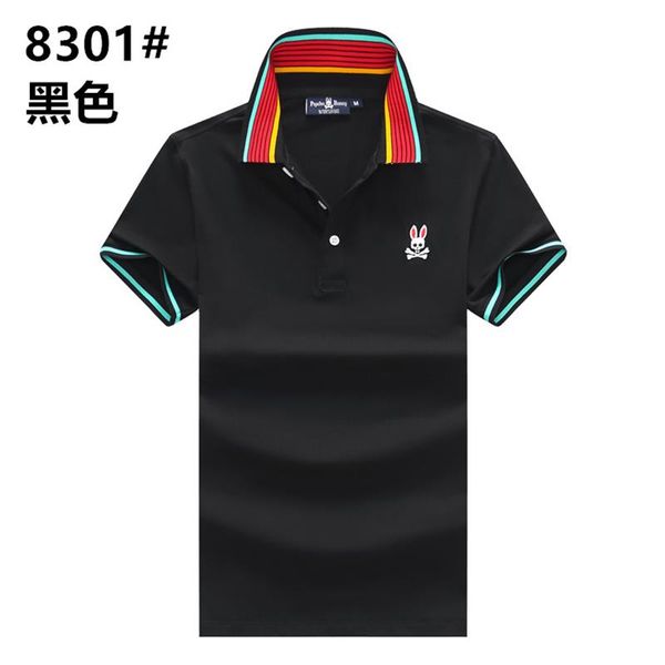 men's skeleton rabbit psycho bunny polo shirt flocked print cartoon embroidery short sleeve fashion brand leisure men and women's, White;black
men's skeleton rabbit psycho bunny polo shirt flocked print cartoon embroidery short sleeve fashion brand leisure men and women's, White;black