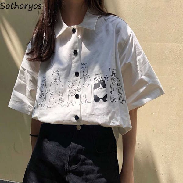 women's t-shirt blouse women shirts turn-down collar summer harahjuku streetwear printed bf fashion womens vintage elegant students ulz, White
women's t-shirt blouse women shirts turn-down collar summer harahjuku streetwear printed bf fashion womens vintage elegant students ulz, White