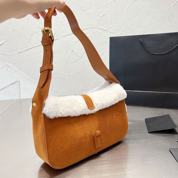 armpit shoulder bag handbags purse fashion lamb hair cow leather splicing crossbody bags gold metal letter hasp cell phone pocket adjustable
armpit shoulder bag handbags purse fashion lamb hair cow leather splicing crossbody bags gold metal letter hasp cell phone pocket adjustable