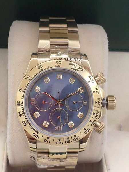 the latest production of men's watch automatic mechanical watch size 40mm sapphire mirror gold watch with waterproof function men', Slivery;brown
the latest production of men's watch automatic mechanical watch size 40mm sapphire mirror gold watch with waterproof function men', Slivery;brown