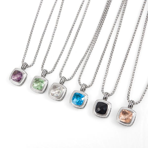 women necklace green zircon pendant necklace for ladies fashion copper jewelry banquent accessories gift, Silver
women necklace green zircon pendant necklace for ladies fashion copper jewelry banquent accessories gift, Silver