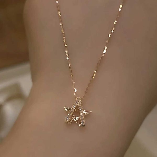 pendant necklaces five-pointed star necklace female minority design high beauty collarbone chain light luxury simple gift for girlfriends, Silver
pendant necklaces five-pointed star necklace female minority design high beauty collarbone chain light luxury simple gift for girlfriends, Silver