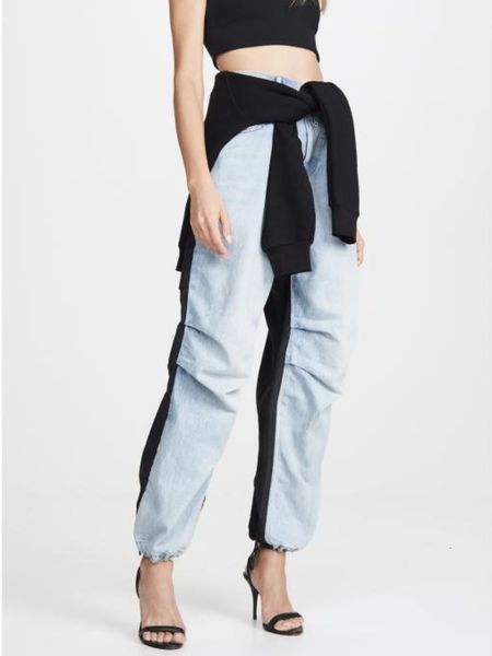 women's jeans same design double sided two kinds of fabrics letter embroidery color contrast casual loose women autumn 230209, Blue
women's jeans same design double sided two kinds of fabrics letter embroidery color contrast casual loose women autumn 230209, Blue