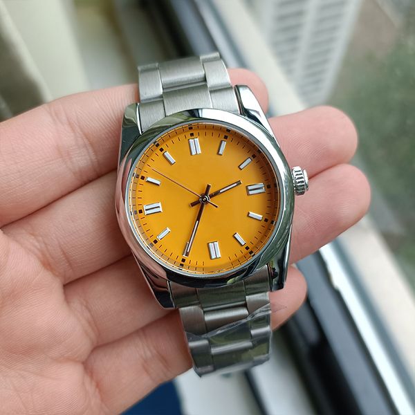 caijiamin watch for men women 36mm luxury watches quartz oyster perpetual oyster type stainless steel case strap date montre de luxe watches, Slivery;brown
caijiamin watch for men women 36mm luxury watches quartz oyster perpetual oyster type stainless steel case strap date montre de luxe watches, Slivery;brown