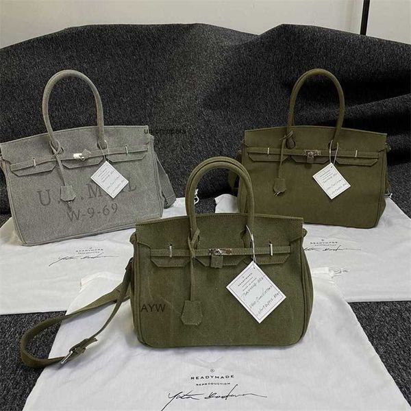 designers handbags birkin designer bags readymade brin canvas bag washing water make old army green postal cloth men and women size fashion
designers handbags birkin designer bags readymade brin canvas bag washing water make old army green postal cloth men and women size fashion