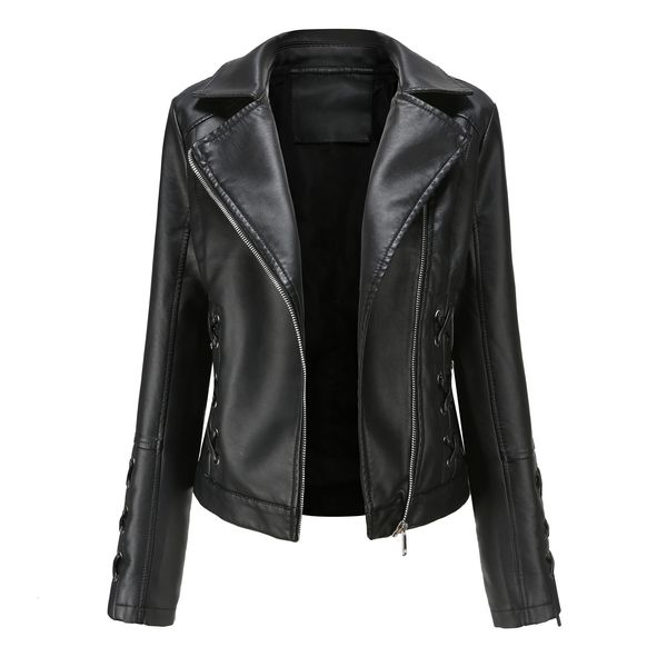 womens leather faux women jacket spring coat black red moto biker zipper ladies green beige chaqueta mujer veste femme autumn 230209
womens leather faux women jacket spring coat black red moto biker zipper ladies green beige chaqueta mujer veste femme autumn 230209
