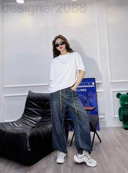 women's t-shirt designer 23 spring and summer beaded letter round neck short sleeve underlay t-shirt men women slim versatile fashion y, White
women's t-shirt designer 23 spring and summer beaded letter round neck short sleeve underlay t-shirt men women slim versatile fashion y, White