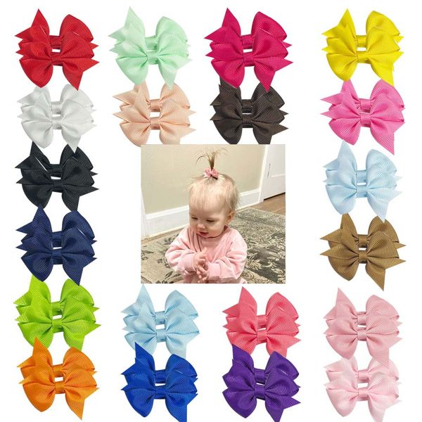 2.2 inch solid color grosgrain ribbon bowknot kids hair clips handmade bows baby girls barrettes hairpins p props gifts 1561, Slivery;white
2.2 inch solid color grosgrain ribbon bowknot kids hair clips handmade bows baby girls barrettes hairpins p props gifts 1561, Slivery;white