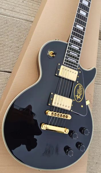 custom electric guitar 1960s ebony binding mahogany black light gold pickup and accessories fast mail package
custom electric guitar 1960s ebony binding mahogany black light gold pickup and accessories fast mail package