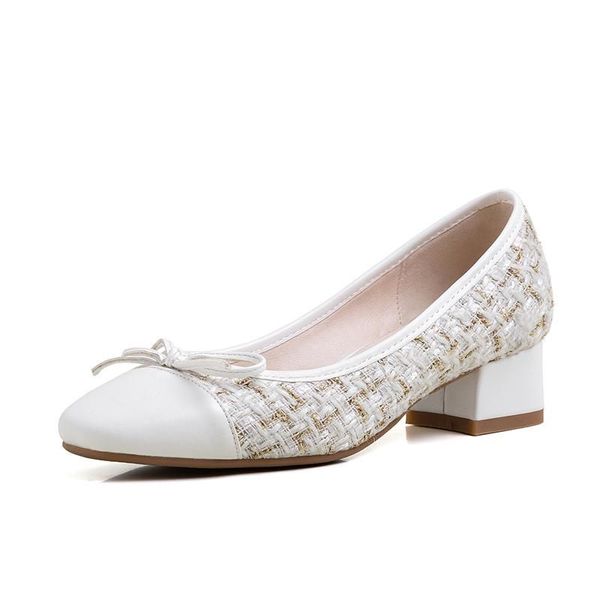 casual shoes dress office ladies multy colors shallow pumps female round toes bowknot woman thick heels women shoe, Black
casual shoes dress office ladies multy colors shallow pumps female round toes bowknot woman thick heels women shoe, Black