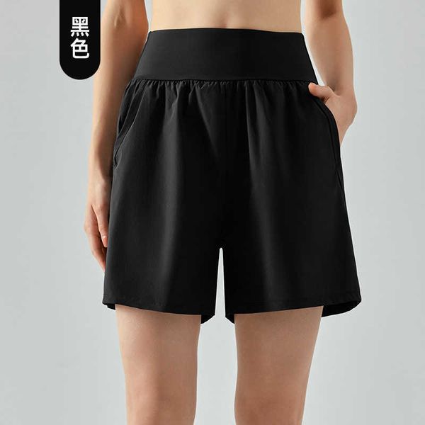 lu-476 wide waist tight yoga shorts for women's outerwear sports capris loose breathable casual bottoms pants, White;red
lu-476 wide waist tight yoga shorts for women's outerwear sports capris loose breathable casual bottoms pants, White;red