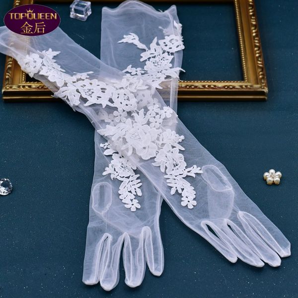 bridal gloves 55cm length long elegant mesh hand sleeve elbow sleeve lace tulle bridal wedding party dress long gloves evening wedding acces, White
bridal gloves 55cm length long elegant mesh hand sleeve elbow sleeve lace tulle bridal wedding party dress long gloves evening wedding acces, White