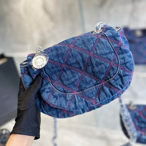 classic denim women luxury crossbody designer bag two sizes quilted matelasse chain mini flap shoulder bag card holder key pouch club multi
classic denim women luxury crossbody designer bag two sizes quilted matelasse chain mini flap shoulder bag card holder key pouch club multi