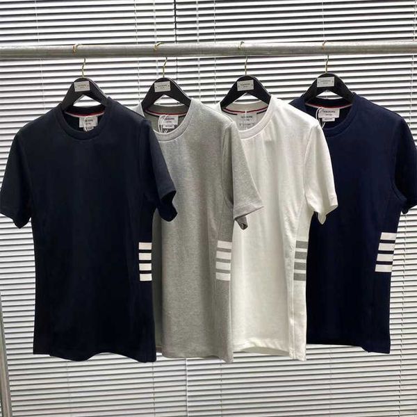 t-shirts tom tee brown short sleeve round neck 23ss stripe leisure casual fashion designer classic polo shirt tb brand waist one side ribbon, White;black
t-shirts tom tee brown short sleeve round neck 23ss stripe leisure casual fashion designer classic polo shirt tb brand waist one side ribbon, White;black