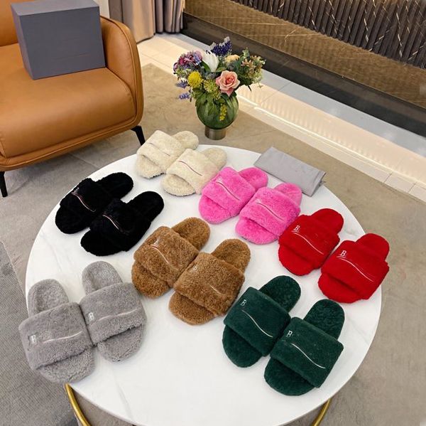 women new slippers sandals furry sheepskin embroidery fashion trend out on the street soft and comfortable home non-slip versatile, Black
women new slippers sandals furry sheepskin embroidery fashion trend out on the street soft and comfortable home non-slip versatile, Black