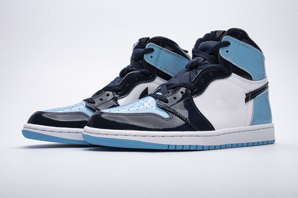 jumpman 1 high og unc patent mens basketball shoes blue chill cd0461-401 womens outdoor sports sneakers with original box, Red;white
jumpman 1 high og unc patent mens basketball shoes blue chill cd0461-401 womens outdoor sports sneakers with original box, Red;white