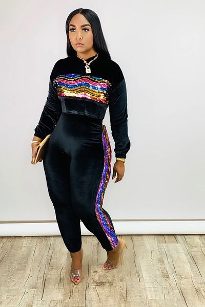 women's two piece pants fashion casual sequin gold velvet hooded black long sleeved womens peice sets 2023 spring sports outfits set 23, White
women's two piece pants fashion casual sequin gold velvet hooded black long sleeved womens peice sets 2023 spring sports outfits set 23, White