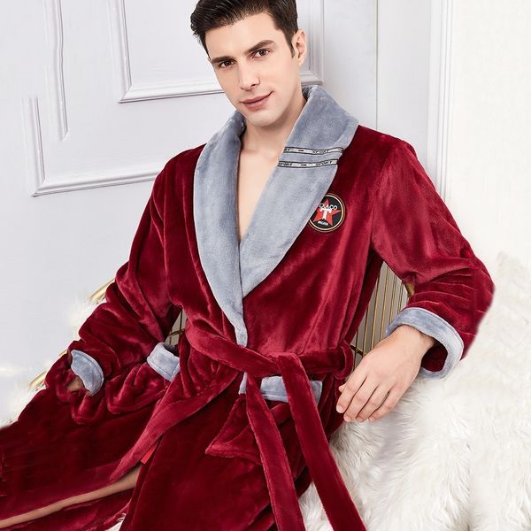 men's robes plus size 3xl flannel men robe sleepwear winter warm kimono bathrobe gown thick coral fleece couple nightwear male home clo
men's robes plus size 3xl flannel men robe sleepwear winter warm kimono bathrobe gown thick coral fleece couple nightwear male home clo