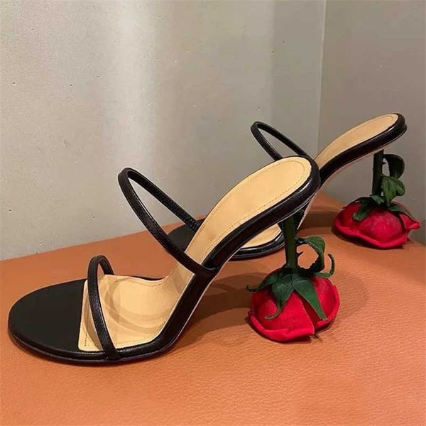 sandals fashion rose heel women slippers strange high heel prom dress shoes woman summer gladiator sandals female outside slides t230208, Black
sandals fashion rose heel women slippers strange high heel prom dress shoes woman summer gladiator sandals female outside slides t230208, Black