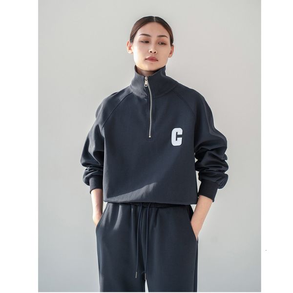 women's two piece pants autumn women two pieces set zipper collar loose long sleeve sweatshirts elastic waist straight long sweatpants, White
women's two piece pants autumn women two pieces set zipper collar loose long sleeve sweatshirts elastic waist straight long sweatpants, White