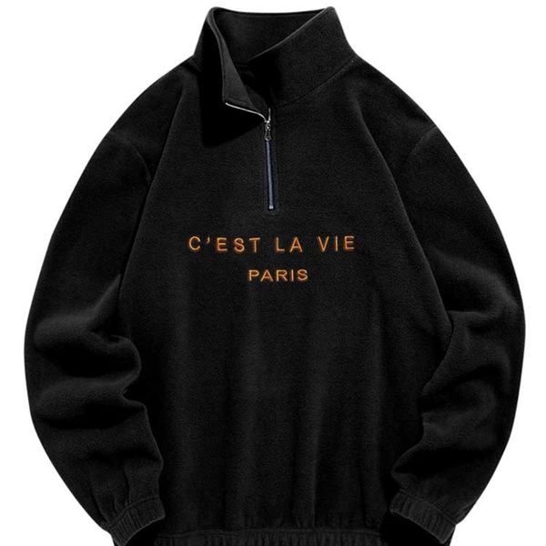 mens hoodies sweatshirts hoodie for men fuzzy polar fleece sweatshirt letter embroidered turtleneck streetwear pullover winter zipper sweats, Black
mens hoodies sweatshirts hoodie for men fuzzy polar fleece sweatshirt letter embroidered turtleneck streetwear pullover winter zipper sweats, Black