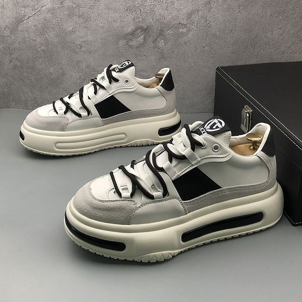 european style dress party wedding shoes fashion low-air cushion casual sneakers round toe thick bottom business driving walking loafers c10, Black
european style dress party wedding shoes fashion low-air cushion casual sneakers round toe thick bottom business driving walking loafers c10, Black