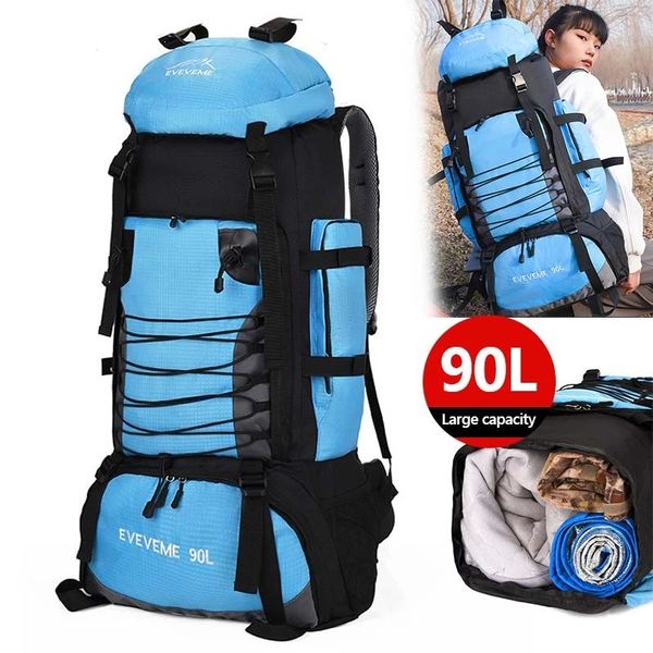 90l travel bag camping backpack hiking army climbing bags mountaineering large capacity sport bag outdoor
90l travel bag camping backpack hiking army climbing bags mountaineering large capacity sport bag outdoor