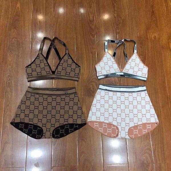 brand women's tracksuits swimsuit 2022 women's summer new two letter knitted hanging neck gathering bikini thin suit wkbss, Gray
brand women's tracksuits swimsuit 2022 women's summer new two letter knitted hanging neck gathering bikini thin suit wkbss, Gray