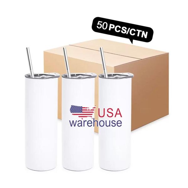 usa stock 20oz sublimation white straight blanks tumbler with straw lid stainless steel heat transfer travel mug double wall insulated water
usa stock 20oz sublimation white straight blanks tumbler with straw lid stainless steel heat transfer travel mug double wall insulated water