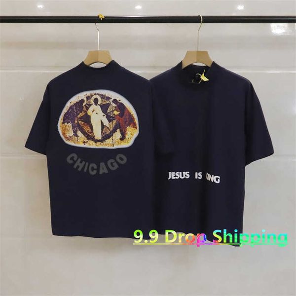 men's t-shirts jesus is king t-shirt men women front chicago back jesus oil paint tee concert tour t-shirts stand neck t230209, White;black
men's t-shirts jesus is king t-shirt men women front chicago back jesus oil paint tee concert tour t-shirts stand neck t230209, White;black