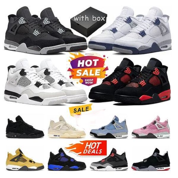 2023 with box jumpman 4 mens basketball shoes 4s pn dust red cement canyon purple military black university blue sail oreo neon men women sn
2023 with box jumpman 4 mens basketball shoes 4s pn dust red cement canyon purple military black university blue sail oreo neon men women sn