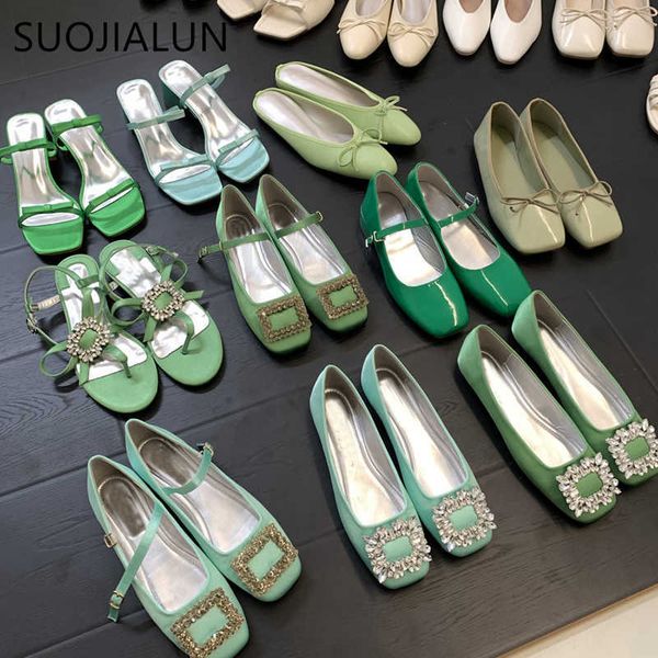 sandals suojialun 2022 summer new women flat shoes fashion green crystal buckle ladies elegant sandal shoes flat heel outdoor dress slid t23, Black
sandals suojialun 2022 summer new women flat shoes fashion green crystal buckle ladies elegant sandal shoes flat heel outdoor dress slid t23, Black